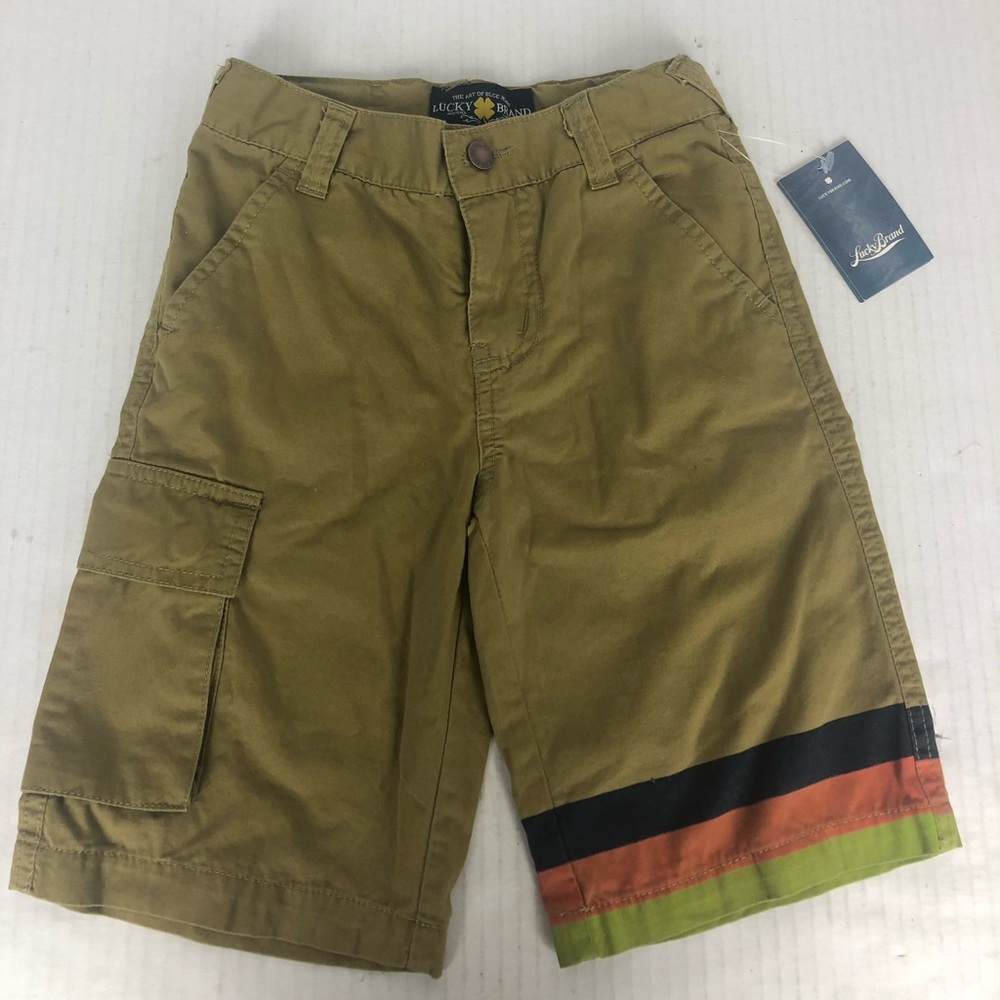 NWT Lucky Brand Kids Khaki Stripe Pants